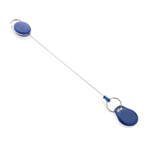 Porte-clés à clip extensible en ABS recyclé RCS 20