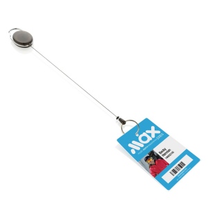 Porte-clés à clip extensible en ABS recyclé RCS 6