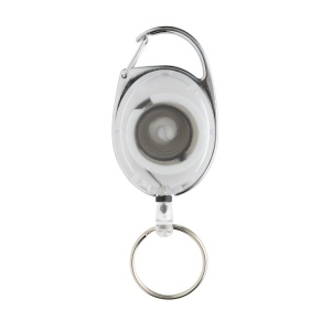 Porte-clés à clip extensible en ABS recyclé RCS 11