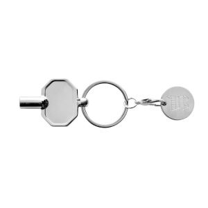 Porte-clés jeton et clé de radiateur en alliage de zinc RCS 3