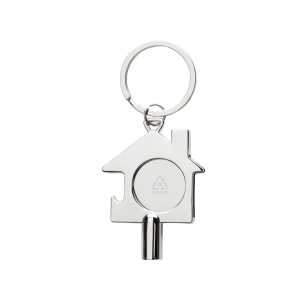 Porte-clés 3 en 1 en alliage de zinc recyclé RCS 11
