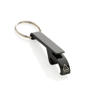 Porte-clés décapsuleur en aluminium recyclé RCS 7