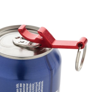 Porte-clés décapsuleur en aluminium recyclé RCS 25