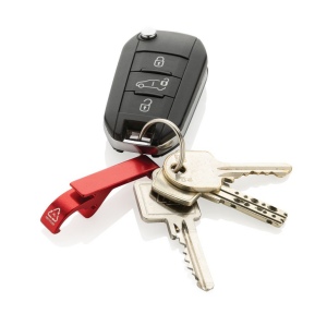 Porte-clés décapsuleur en aluminium recyclé RCS 26