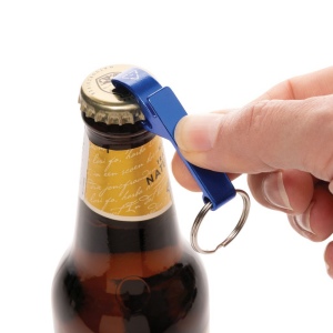 Porte-clés décapsuleur en aluminium recyclé RCS 32
