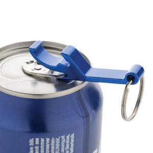 Porte-clés décapsuleur en aluminium recyclé RCS 33
