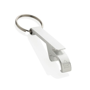Porte-clés décapsuleur en aluminium recyclé RCS 15