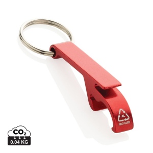 Porte-clés décapsuleur en aluminium recyclé RCS 4