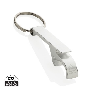 Porte-clés décapsuleur en aluminium recyclé RCS 3