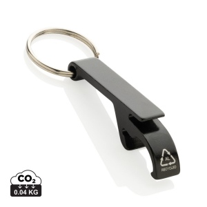 Porte-clés décapsuleur en aluminium recyclé RCS 2