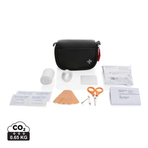 Set premiers secours taille poste en PU nubuck recyclé RCS 2