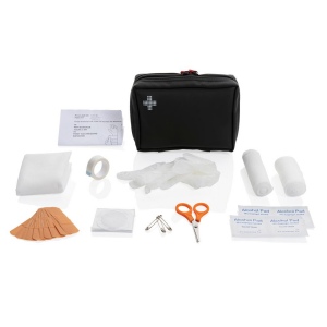 Set de premiers secours en PU nubuck recyclé RCS 3