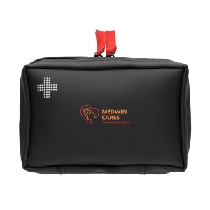 Set de premiers secours en PU nubuck recyclé RCS 12