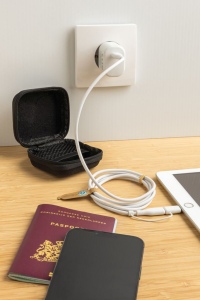Set câble et chargeur 20W en PET recyclé RCS Boost 14
