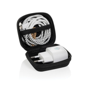 Set câble et chargeur 20W en PET recyclé RCS Boost 5
