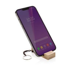 Support pour téléphone en bambou Standkey 4