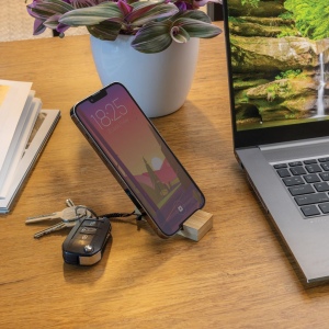 Support pour téléphone en bambou Standkey 8