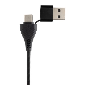 Hub USB à double entrée en plastique et en bambou  RCS Link 5