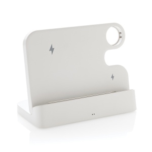 Double chargeur 15W en plastique RCS avec emplacement iWatch 3