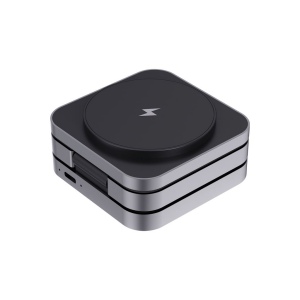 Chargeur 15W pliable 3 en 1 en aluminium recyclé RCS  Terra 5