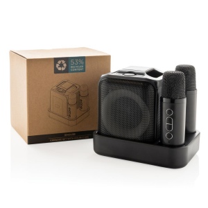 Set karaoké avec double micro en plastique RCS SingVIBE 17