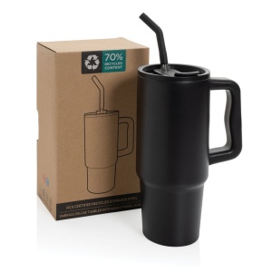 Mug 900ml en acier inoxydable recyclé Embrace RCS 18