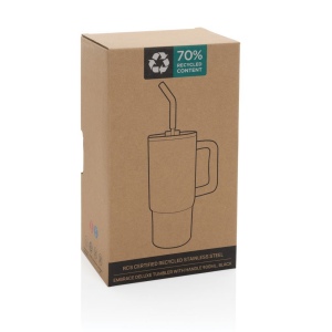 Mug 900ml en acier inoxydable recyclé Embrace RCS 19