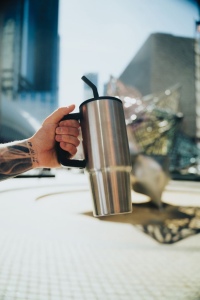 Mug 900ml en acier inoxydable recyclé Embrace RCS 29