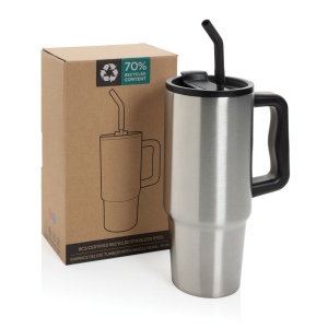 Mug 900ml en acier inoxydable recyclé Embrace RCS 31