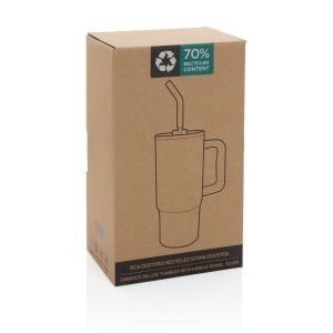Mug 900ml en acier inoxydable recyclé Embrace RCS 32