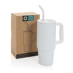 Mug 900ml en acier inoxydable recyclé Embrace RCS 41