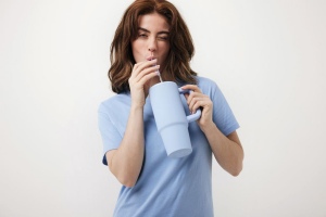 Mug 900ml en acier inoxydable recyclé Embrace RCS 49