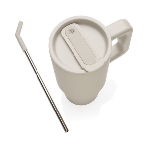 Mug 900ml en acier inoxydable recyclé Embrace RCS 75