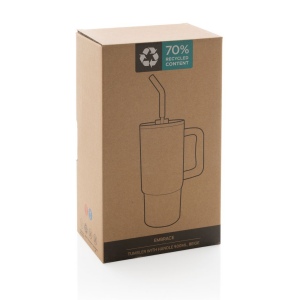 Mug 900ml en acier inoxydable recyclé Embrace RCS 82