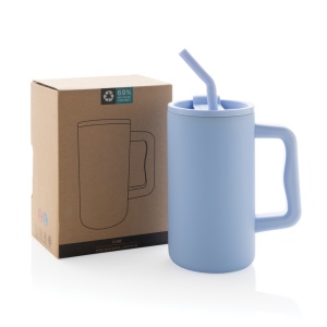 Mug Cube 800ml en acier recyclé certifiée RCS 27
