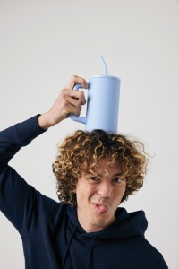 Mug Cube 800ml en acier recyclé certifiée RCS 39