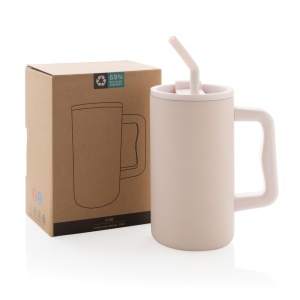 Mug Cube 800ml en acier recyclé certifiée RCS 46