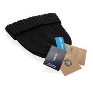 Bonnet à double côte et revers AWARE™ Polylana® Kennedi 8