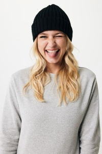Bonnet à double côte et revers AWARE™ Polylana® Kennedi 11