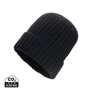 Bonnet à double côte et revers AWARE™ Polylana® Kennedi 2