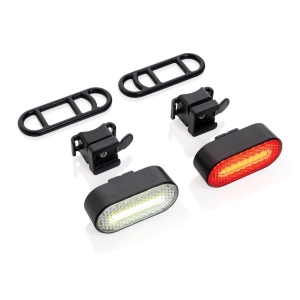 Set d'éclairage de vélo via USB en plastique RCS Lumino 5