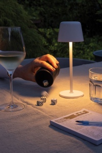Lampe de table rechargeable par USB en plastique RCS Zenic 36