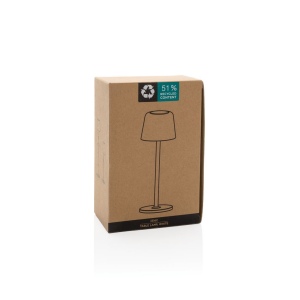 Lampe de table rechargeable par USB en plastique RCS Zenic 40