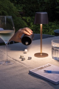 Lampe de table rechargeable par USB en plastique RCS Zenic 47