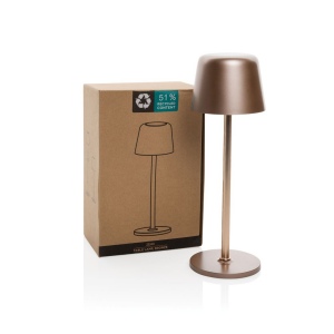 Lampe de table rechargeable par USB en plastique RCS Zenic 50