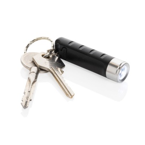 Porte-clés lampe torche charge USB en plastique RCS Globix 4