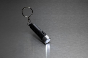 Porte-clés lampe torche charge USB en plastique RCS Globix 8