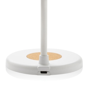 Lampe de bureau 15W  en liège et plastique RCS Zenara 6
