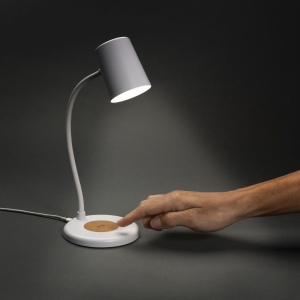 Lampe de bureau 15W  en liège et plastique RCS Zenara 8