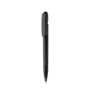 Stylo transparent en ABS recyclé et certifié GRS Devin 12
